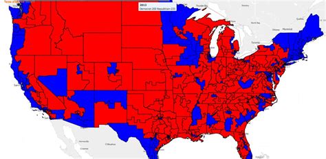 Democrat Vs Republican Map