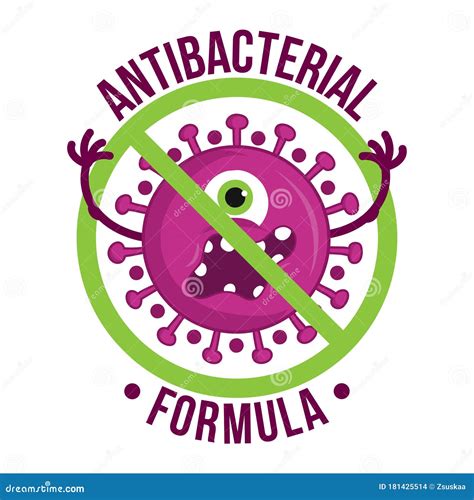 Ic Ne Antibact Rienne Antivirale De Vecteur De D Sinfectant De Formule