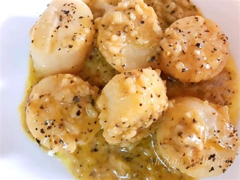 Lemon Garlic Butter Scallops Madam Ng Recipe