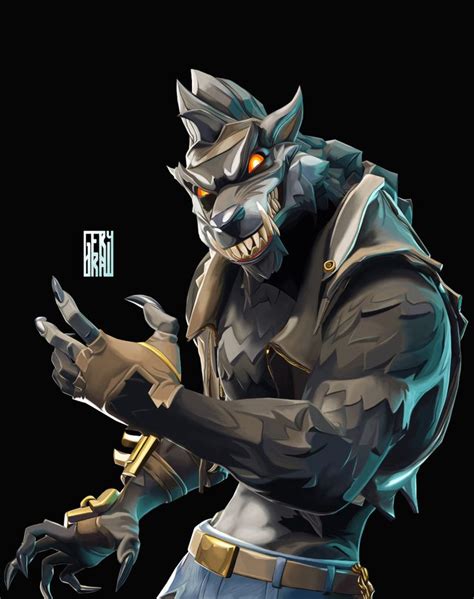 ArtStation - Fortnite Dire Wolf Skin Fan art, Veres Gergely | Dire wolf, Comic animal, Werewolf art