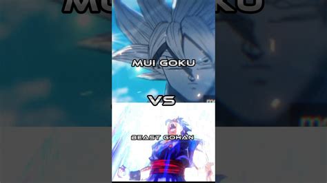 Beast Gohan Vs Goku Mui Youtube