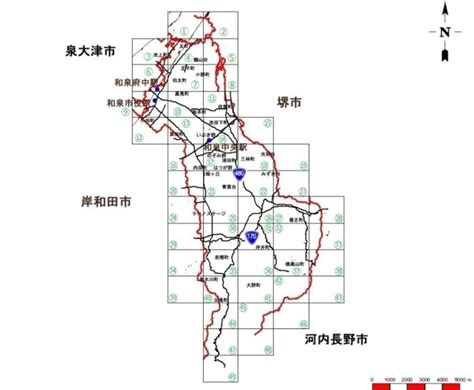 和泉市道路種別情報／和泉市