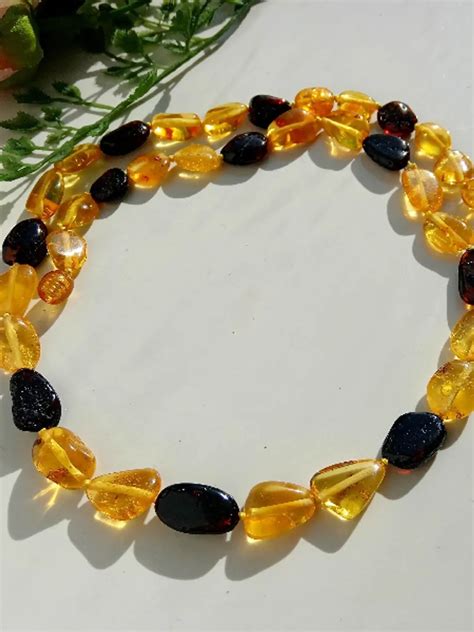 Amber Jewelry Beads Necklace For Women Natural Baltic Amber Necklace