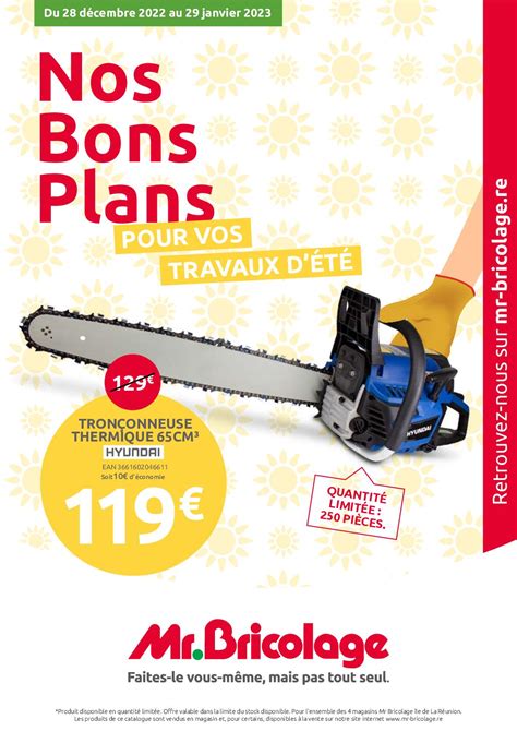 Calaméo Mr Bricolage Catalogue Bons plans Travaux d Été Janvier 2023