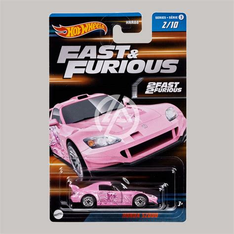 HOT WHEELS FAST AND FURIOUS SERIES 3 2023 HONDA S2000 SUKI 2 FAST 2 FURIOUS PINK NEW