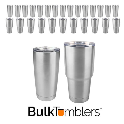 Blank Tumblers Tagged Mixed Case Bulk Tumblers