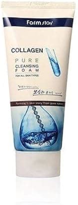 Amazon.com: FARMSTAY Collagen Pure Cleansing Foam, 180ml : Beauty ...