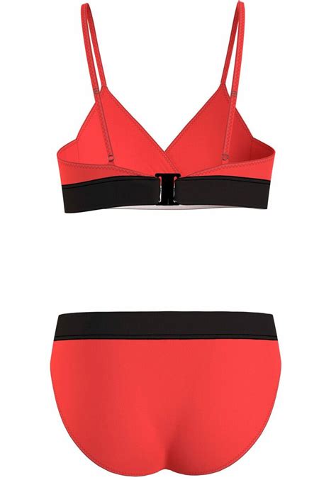 Calvin Klein Swimwear Triangel Bikini Crossover Triangle Bikini Set In