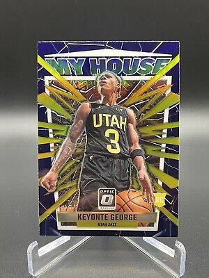 2023 24 Donruss Optic Basketball 4 Keyonte George My House Purple