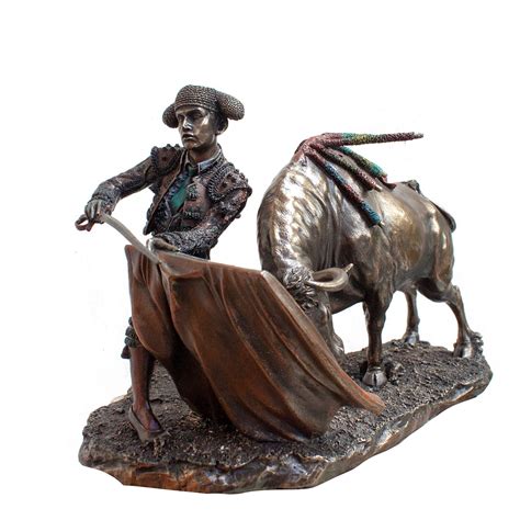 Bullfighter Sculpture - Art Figurine