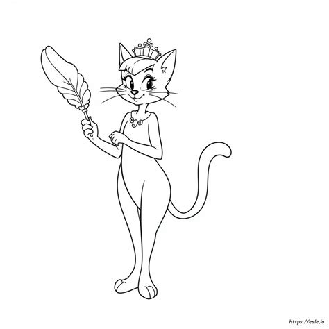 Marie Aristocats Coloring Pages