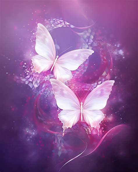 Premium Photo | Two Flying Butterflies Free Graphic Design