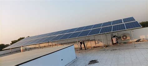 Grid Tie 10 Kw Residential Solar Rooftop System With Subsidy At Rs 40000kw In Ahmedabad