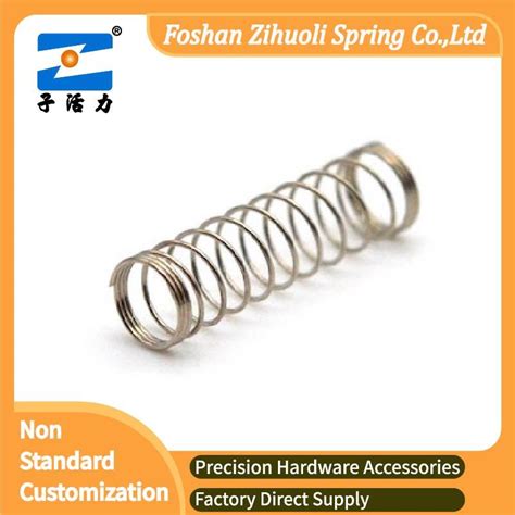 Iso Factory Custom Metal Steel Compression Spring Railway Coil