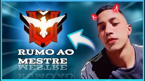 FREE FIRE AO VIVO RUMO AO MESTRE TREINAMENTO MOBILE SOLO