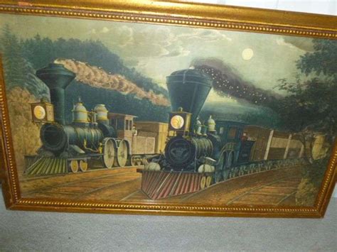 Vintage Iron Horse Picture Oberman Auctions