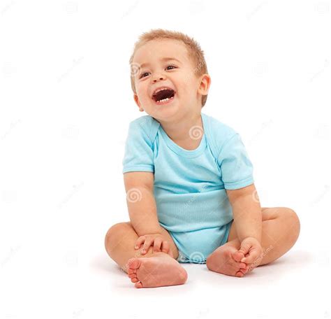 Laughing Baby Stock Image Image Of Little Isolated 15508555