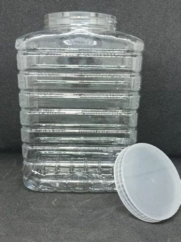 Transparent Round Plastic Jar Pet Plastic Jar House Hold Jar