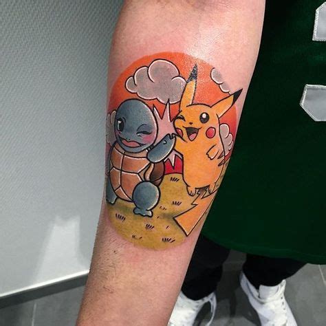 As 30 melhores tatuagens de Pokémon Tatuagem pokemon Ideias de