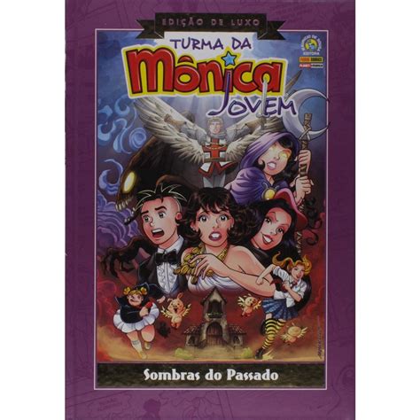 Livro Turma Da Mônica Jovem Luxo Volume 1 Sombras Do Passado Em