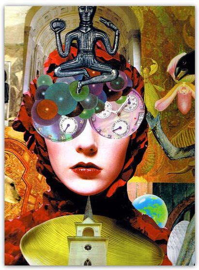 magazine collage art therapy - Georgene Kruger