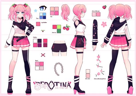 serotina's 2d model! : VirtualYoutubers