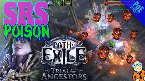 Path Of Exile Poison Summon Raging Spirit Srs Build