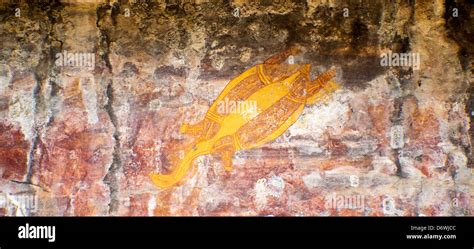 Aboriginal Rock Art, Kakadu National Park, Northern Territory ...