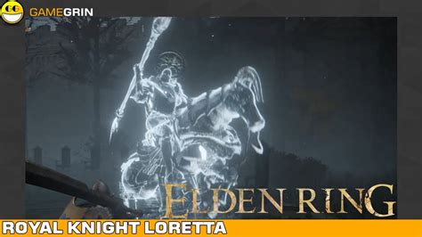 Elden Ring Royal Knight Loretta Boss Fight YouTube