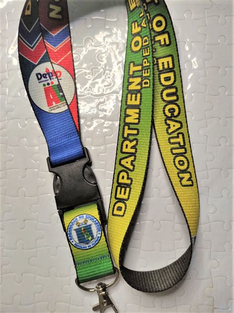 Rprintings Customized Id Lace For Deped Als Employees Lazada Ph