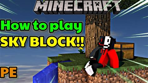 How To Play Skyblock In Minecraft Youtube