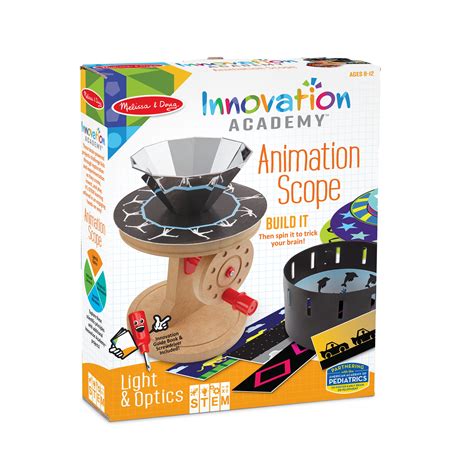 Melissa And Doug Innovation Academy Animation Scope Wooden Build And Play