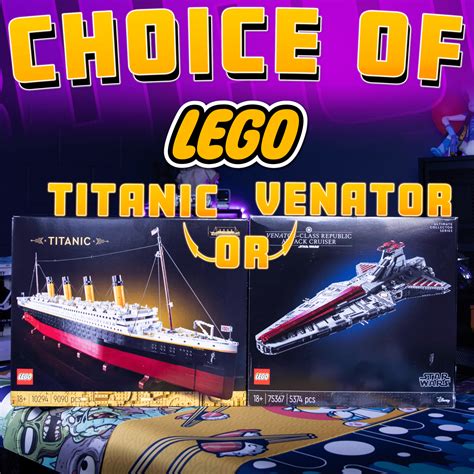 Lego Titanic Or Venator Class Republic Attack Cruiser Raffledup