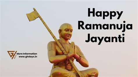 Ramanuja Jayanti Date 2025: Best Messages, Images, Wishes, Quotes - GHDays