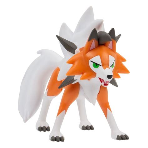 Pokemon Lycanroc Dusk Form Battle Figure 5cm Merchoid