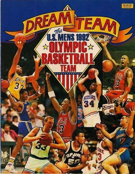 Iconic 1992 US Olympic Basketball Dream Team Poster