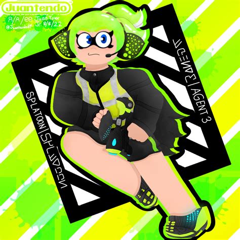 Splatoon Agent 3 Fanart By Juantendo64 On Deviantart