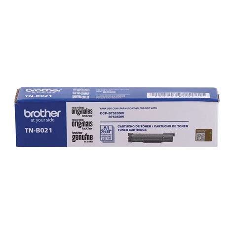 Toner Brother Tn B021 Preto Para Dcp B7520dw Dcp B7535dw Oficina