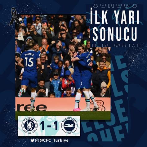 Chelsea FC Türkiye on Twitter İlk yarıda eşitlik bozulmadı