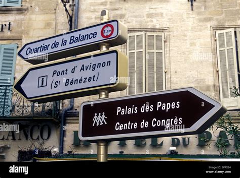 French language sign, French language signs, directional sign ...