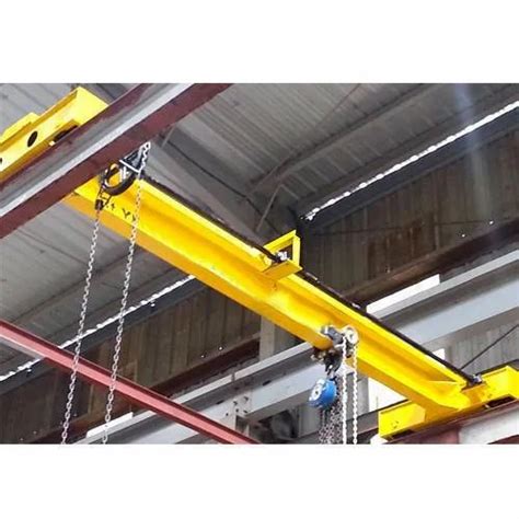 Hydraulic Single Girder Eot Cranes Max Load Capacity Ton Travel