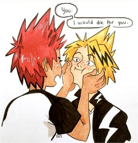 Kirikami Kirishima Eijirou And Kaminari Denki Kirishima Human Pikachu My Hero Academia Memes