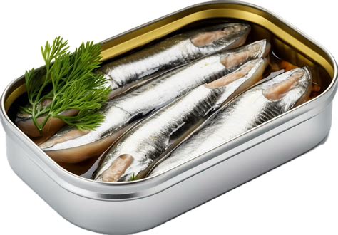 Ai Generated Can Of Sardines Png 37497459 Png