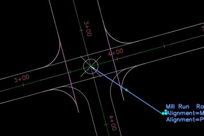 Intersections Where Width Of Road Varies Zentek Consultants