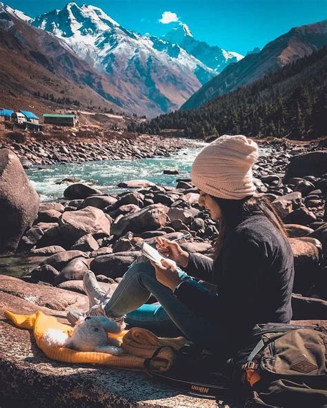 Himalayan Girls on Instagram: “He who climbs upon the highest mountains ...