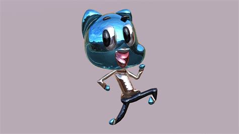 The Amazing World Of Gumball A 3d Model Collection By Naelb Naelb