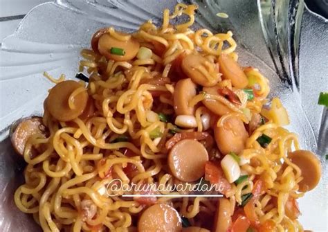 Resep Mie Goreng Sosis Oleh Arumemasak Cookpad