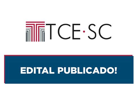 Concurso TCE SC Edital Publicado