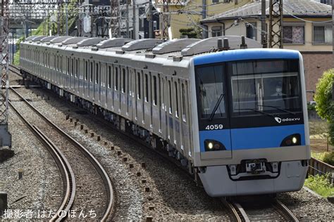 2nd Train 【小田急】4000形4059f4059×10大野総合車両所出場試運転の写真 Topicphotoid72606