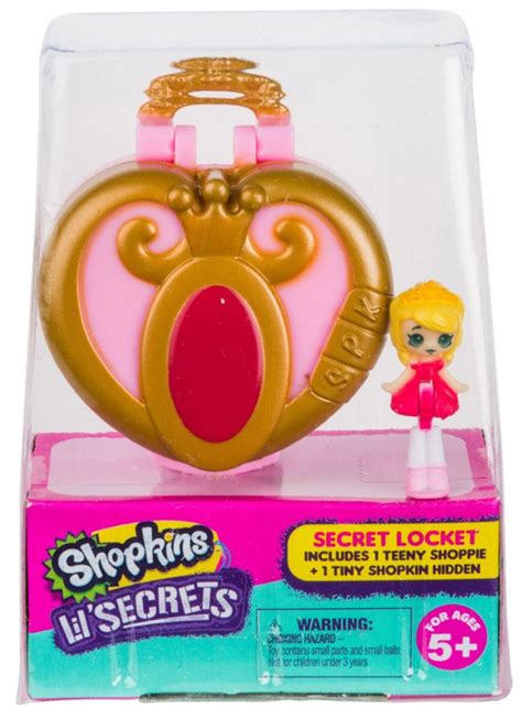 Shopkins Shoppies Lil Secrets Secret Locket Jewelry Store Micro Playset Moose Toys Toywiz